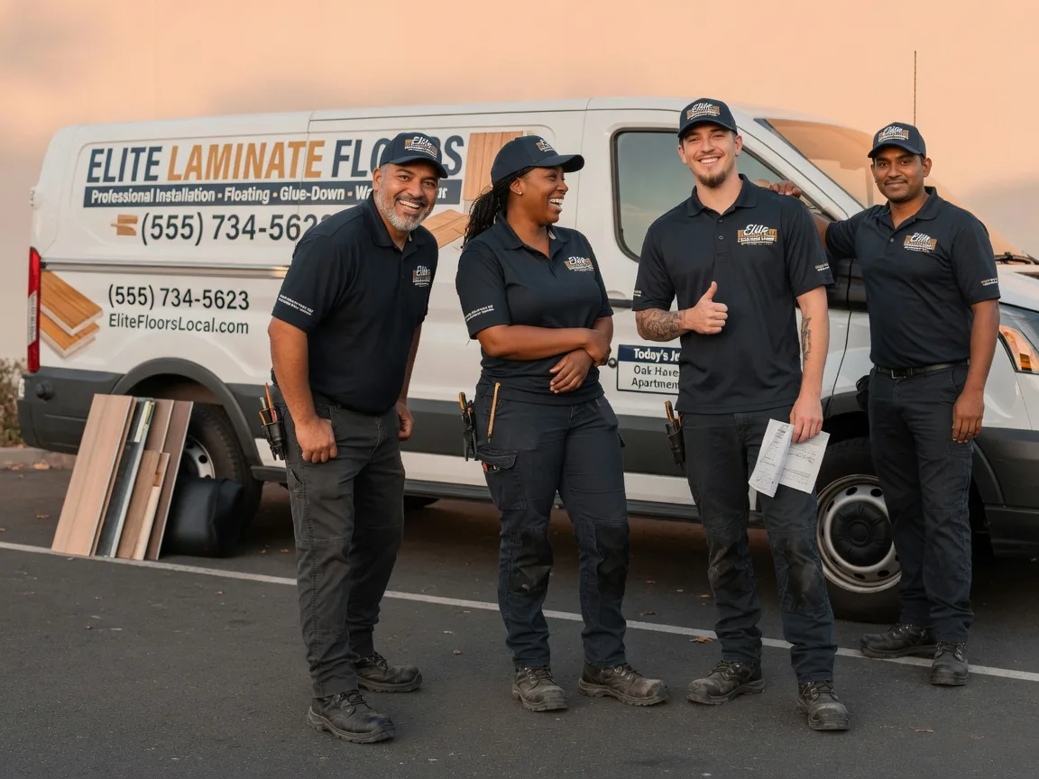 Laminate flooring installation company in Burr Oak, MI